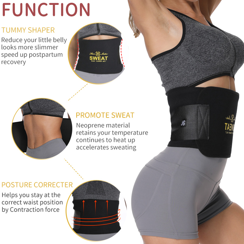 A Waist Trainer Trimmer Body Shaper használata