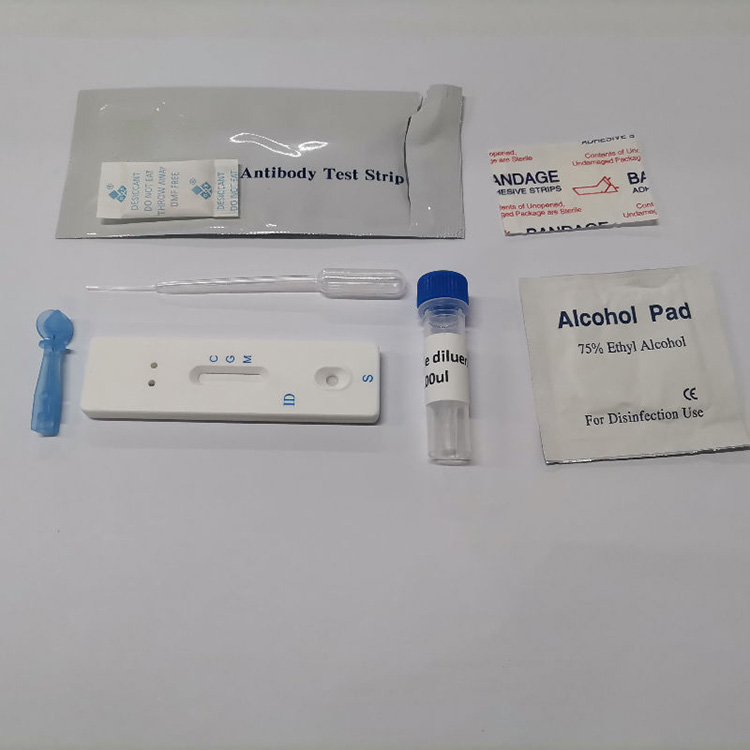 Covid-2019 Kolloid arany antitest készlet Igm Igg Rapid Antigen Test Kit