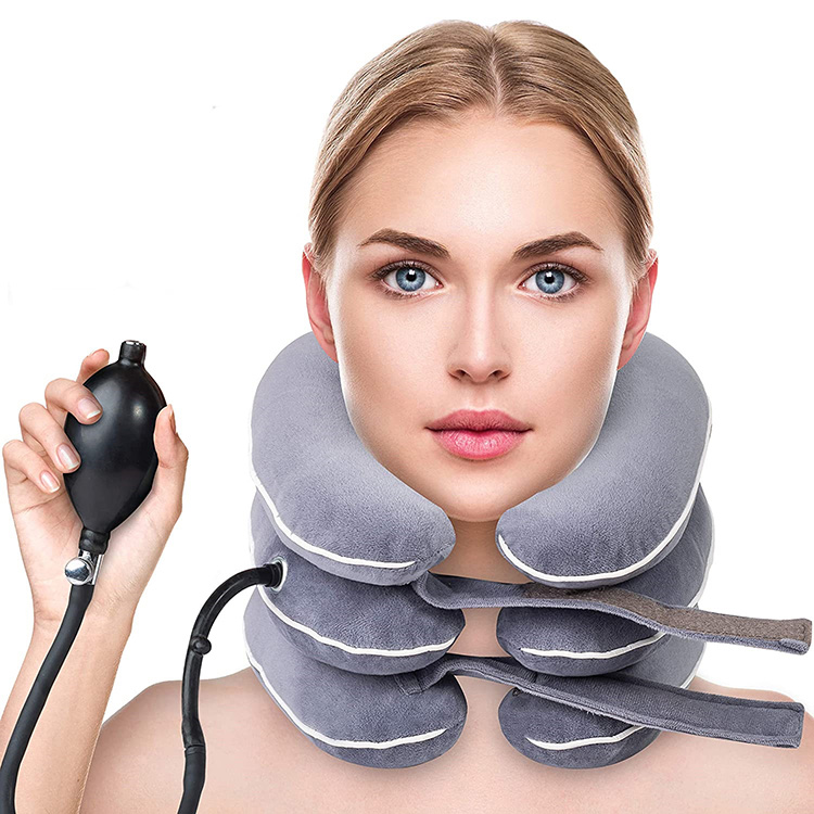 Neck Traction Device nyakörv merevítő Nyaktámasztó hordágy gerinc igazításhoz